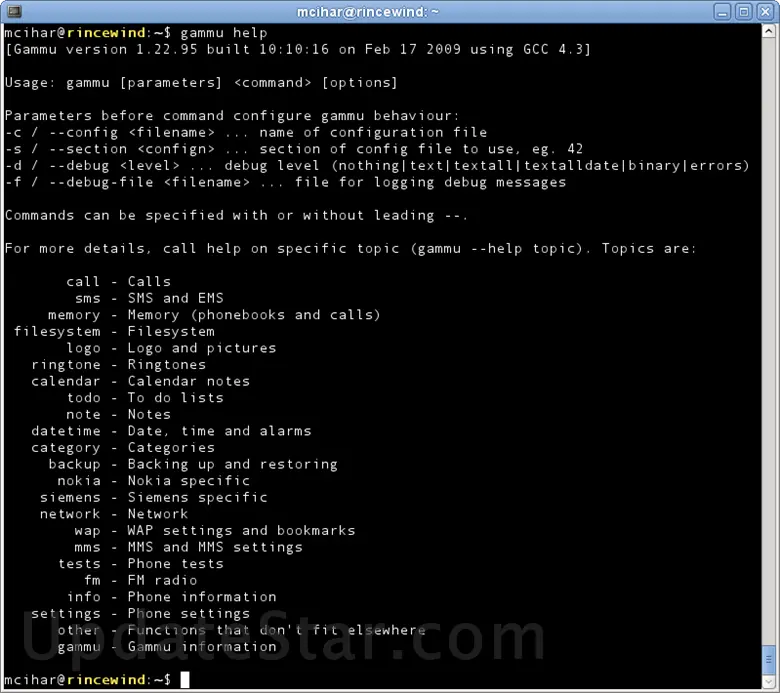 Gammu 1.42.0