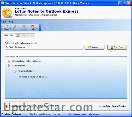 NSF to EML Converter 3.0
