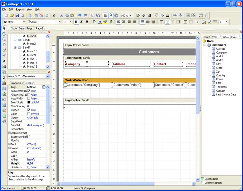 FastReport 5.4