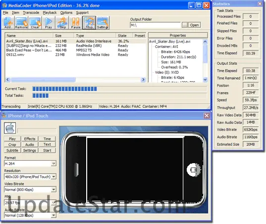 MediaCoder iPhone/iPod Edition 0.8.40.5802