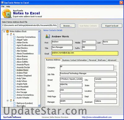 Convert Lotus Notes to Excel 5.5