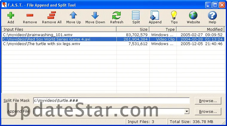 File Append and Split Tool 1.0