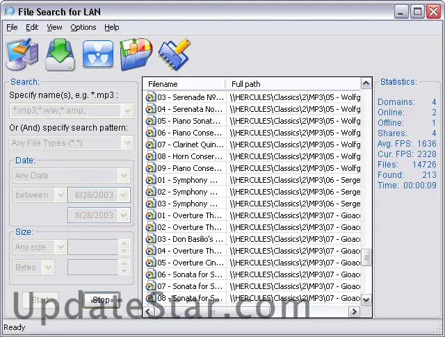 File Search for LAN 1.1