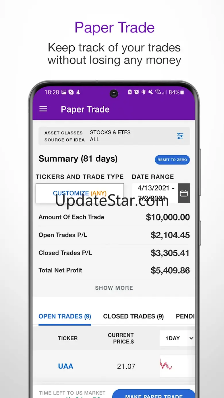 Tickeron - Stock Market News & 15.0