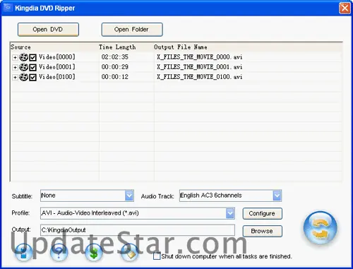 Kingdia DVD Ripper 3.7.1