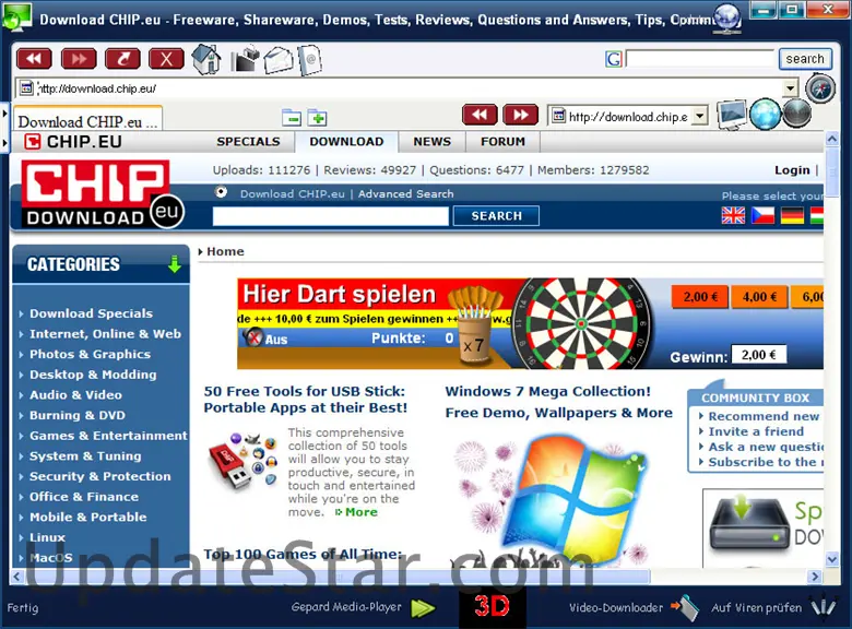 Gepardbrowser Phenomic 1.0