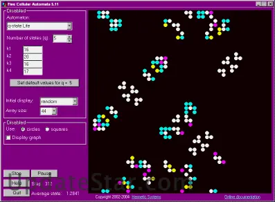 Five Cellular Automata 11.44
