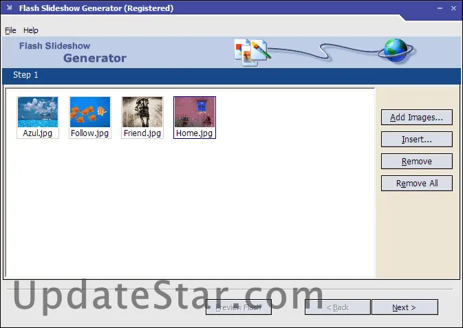 Flash Slideshow Generator 2.1.6.2