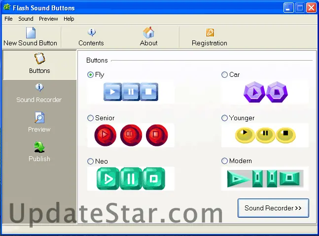 Flash Sound Buttons 3.0