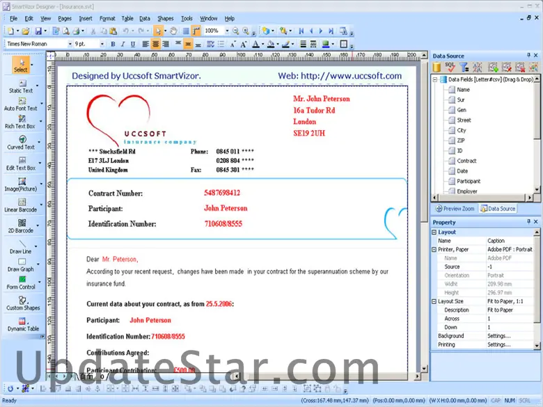 SmartVizor variable-data printing 6.5.7.1112