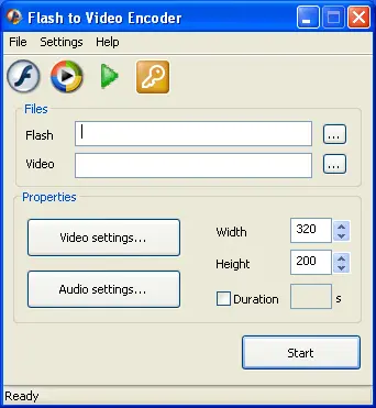 Flash To Video Encoder 4.7