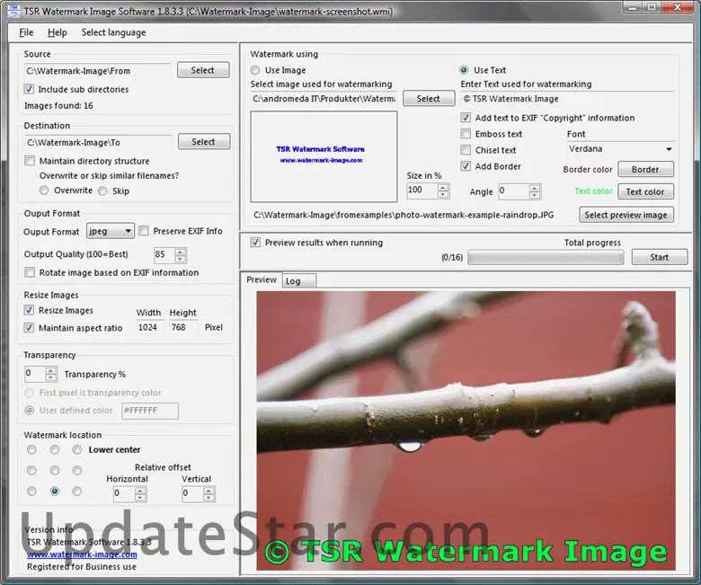 Watermark Image Software 3.7.2.3