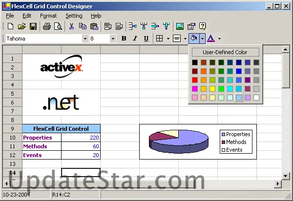 FlexCell Grid Control 7.0.4