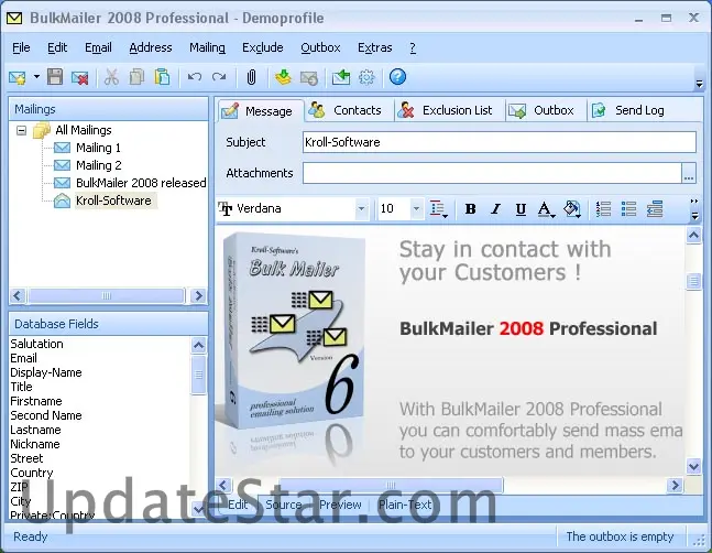 Kroll BulkMailer 8.4
