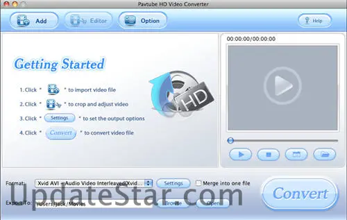 Pavtube HD Video Converter for Mac 3.0.10