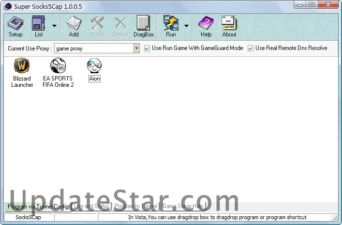 Super Socks5Cap Portable Version 3.8.1