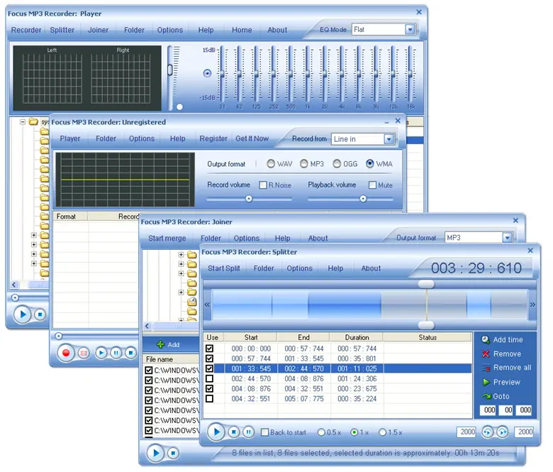 Focus Mp3 Recorder 3.2