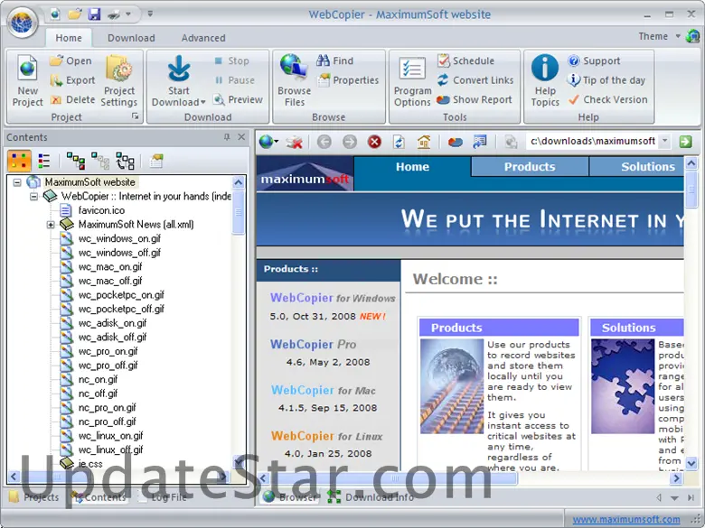 WebCopier Pro 7.0 