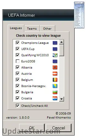 UEFA Informer 1.8.0.4