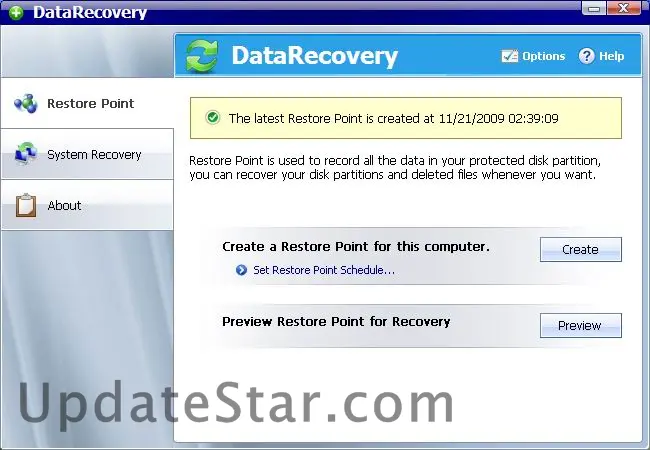 System Backup and Restore