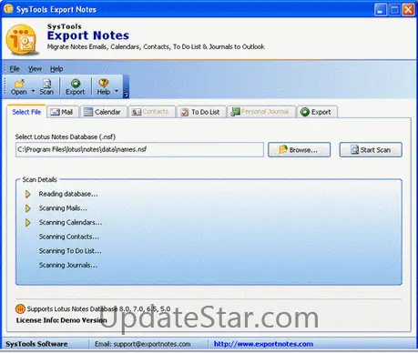 NSF to PST Convert