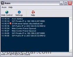 Axon Virtual PBx System 1.30