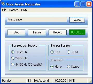 Free Audio Recorder 6.6.6