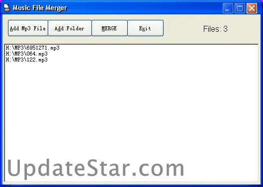 Mp3 File Merger 1.6