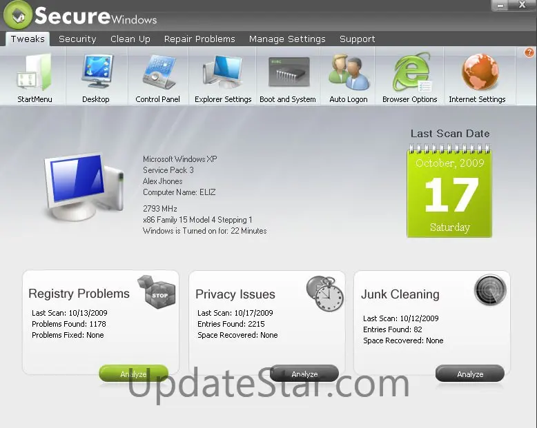 Secure Windows Pro 2010