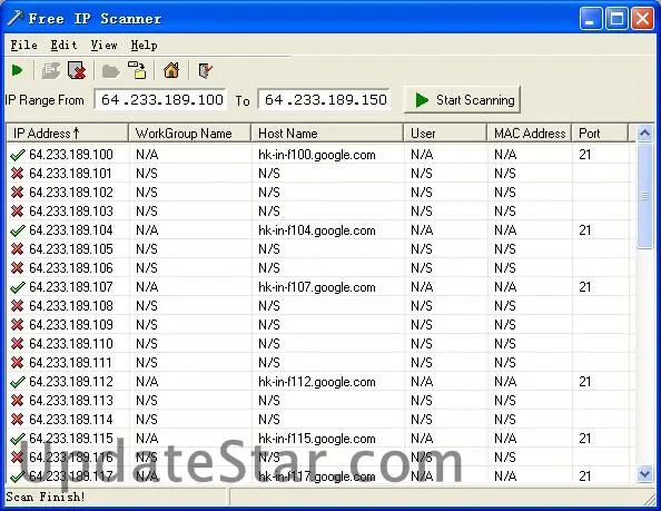 Free IP Scanner 3.5