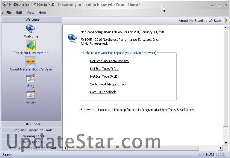 NetScanTools Basic Edition 2.54