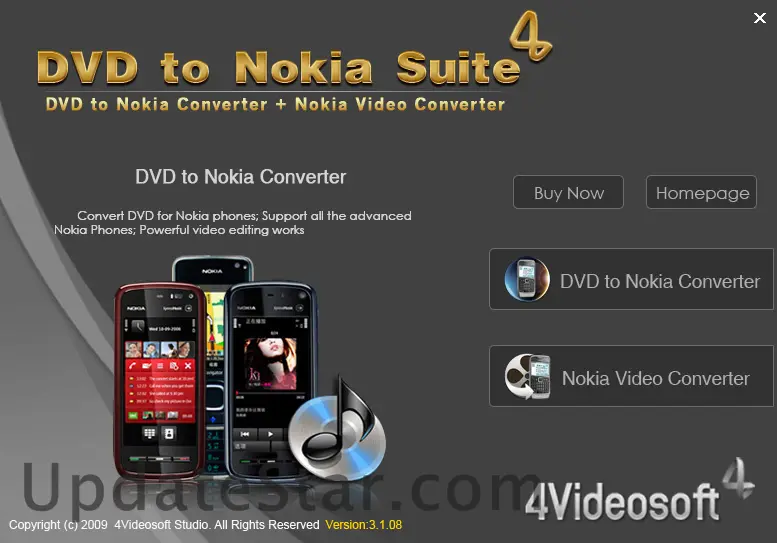 4Videosoft DVD to Nokia Suite 3.3.26