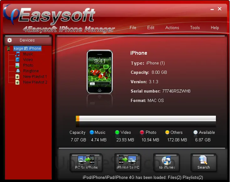 4Easysoft iPhone Manager 3.3.28