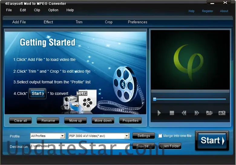 4Easysoft Mod to MPEG Converter 4.0.16