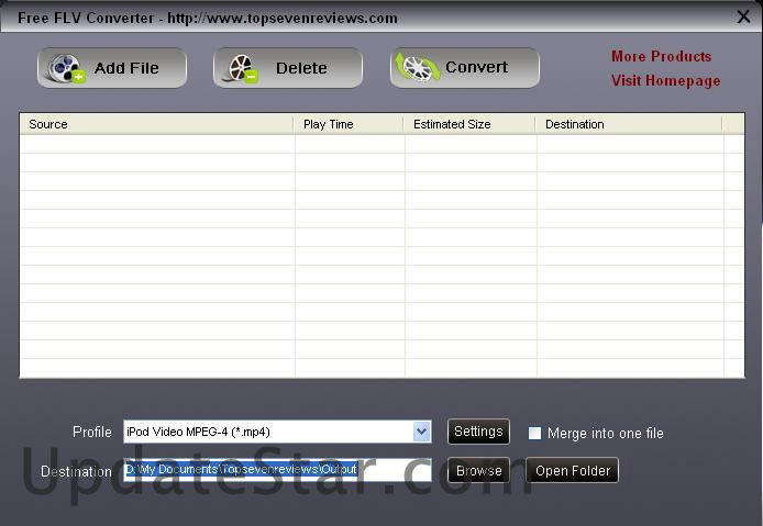 Free FLV Converter 7.6.1