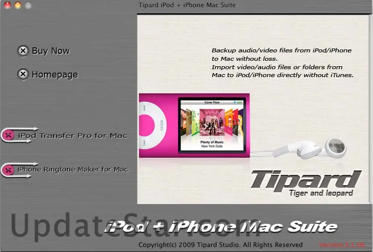 Tipard iPod + iPhone Mac Suite 3.7.2