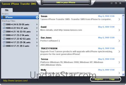 Tansee iPhone SMS Copy 1.0