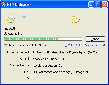 FTP Uploader Creator 4.9