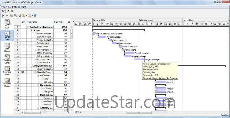 MS Project Viewer 3.1.5