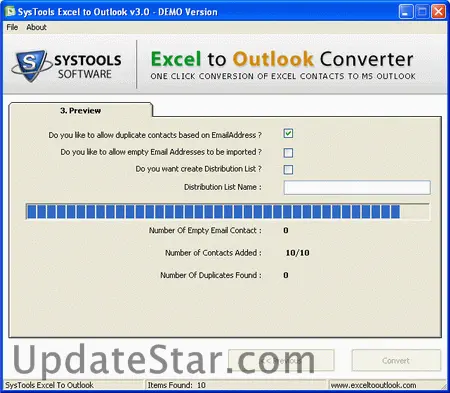 Export Excel to Outlook 4.1
