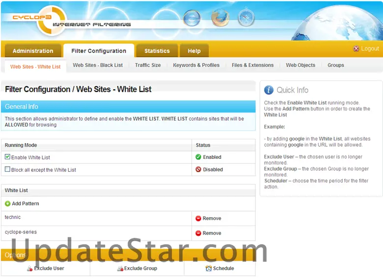 Cyclope Internet Filtering Proxy 4.0.300