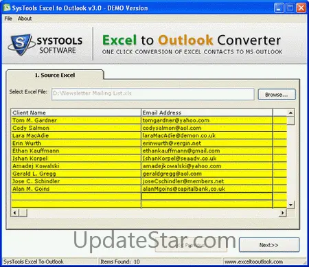 Convert Excel Database