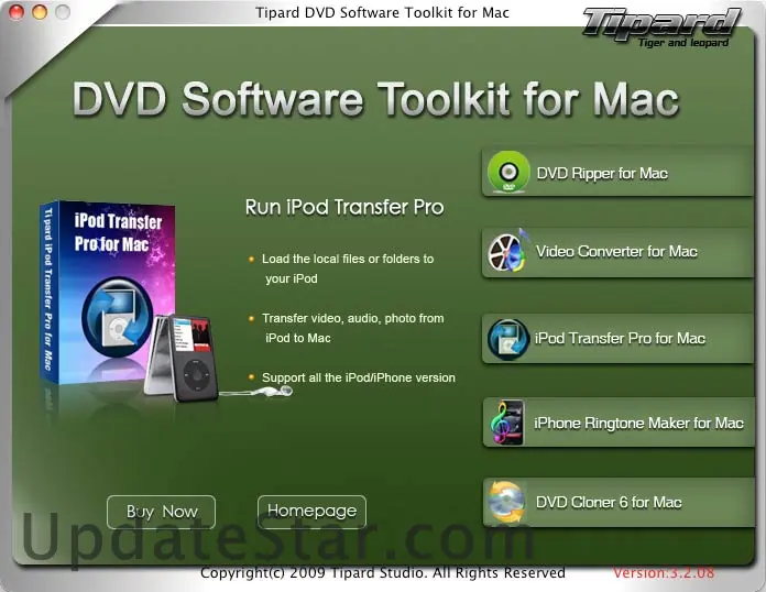 Tipard DVD Software Toolkit for Mac 8.2.20