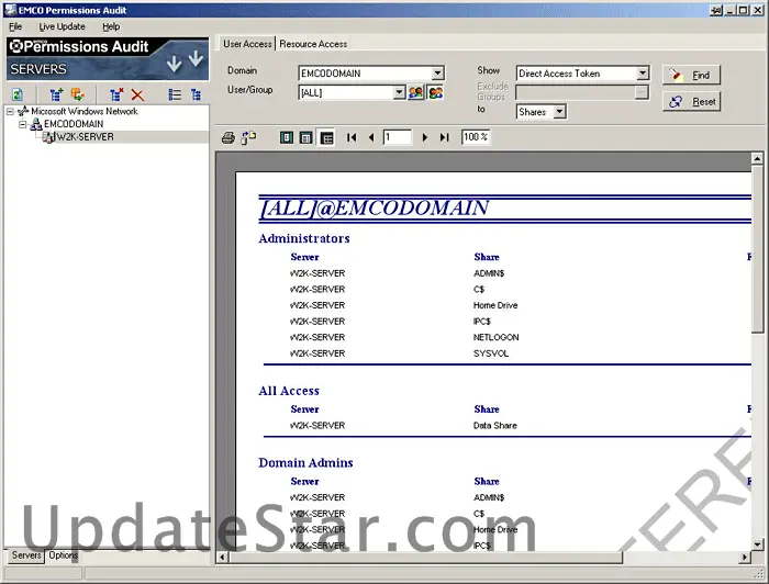 EMCO Permissions Audit SQL 2.1.5