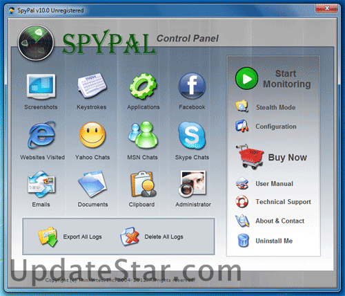 SpyPal Spy Software 2010 10.15