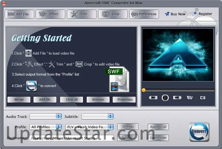 Aiseesoft SWF Converter for Mac 3.2.36