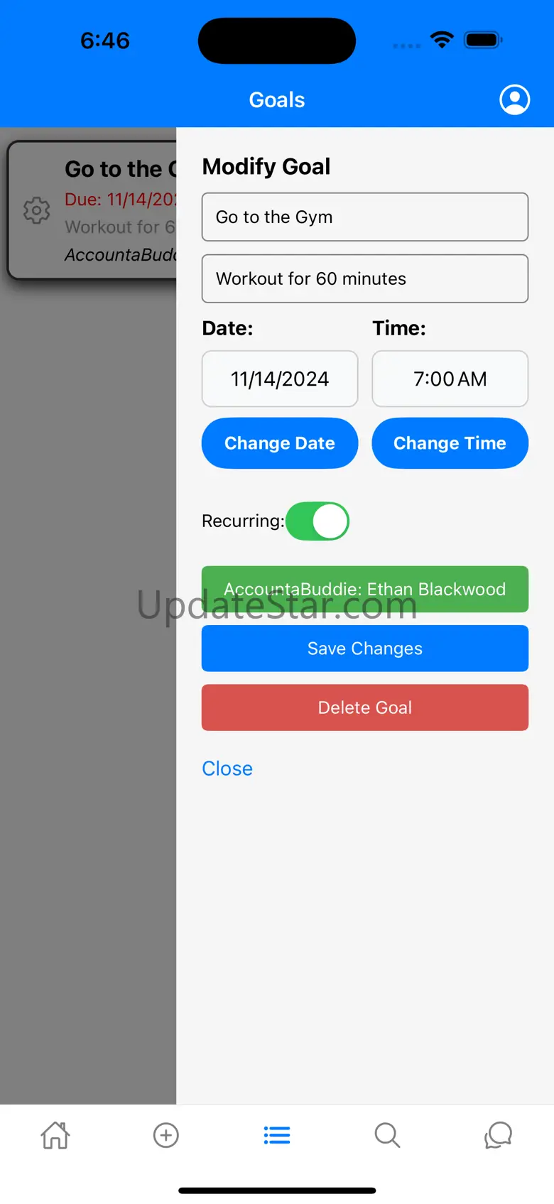 AccountaBuddie 1.0.5