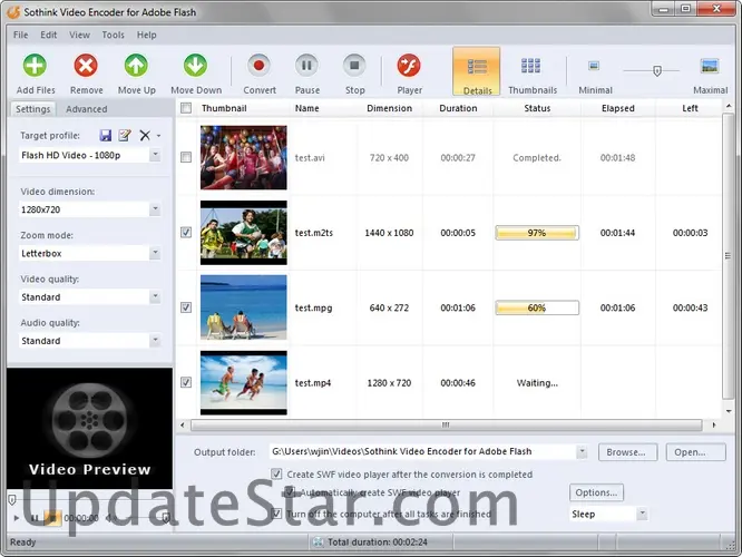 Sothink Video Encoder for Adobe Flash 2.5