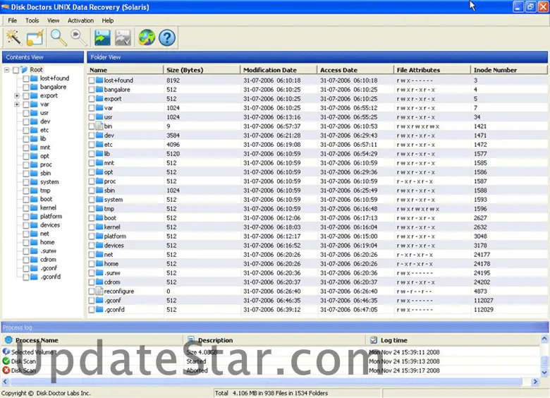 UNIX Data Recovery Software (Solaris)