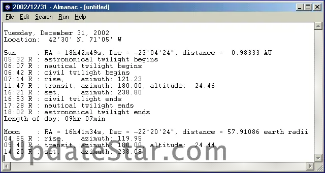 Almanac 1.0
